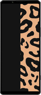 Силиконовый чехол Пятна леопарда для Sony Xperia 1 IV - 4269u-2787 изображение 