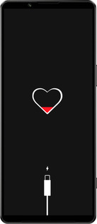 Силиконовый чехол Подзарядка сердца для Sony Xperia 1 IV - 4274u-2787 изображение 