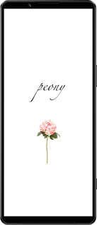 Силиконовый чехол Пион для Sony Xperia 1 IV - 4366u-2787 изображение 