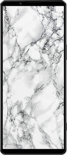 Силіконовий чехол Мармур білий для Sony Xperia 1 IV - 4480u-2787 изображение 