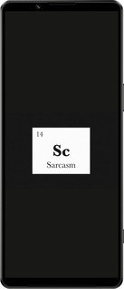 Силиконовый чехол Сарказм для Sony Xperia 1 IV - 4501u-2787 изображение 