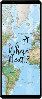 Силиконовый чехол Путешествие для Sony Xperia 1 IV - 4503u-2787 изображение 