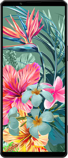 Силіконовий чехол Тропічні квіти v1 для Sony Xperia 1 IV - 4667u-2787 изображение 