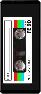 Силиконовый чехол Кассета с90 для Sony Xperia 1 IV - 4894u-2787 изображение 