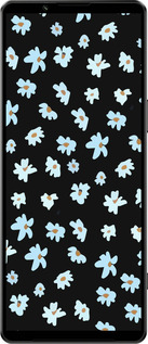 Силиконовый чехол Цветочный для Sony Xperia 1 IV - 4900u-2787 изображение 