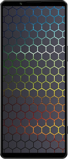 Силиконовый чехол Переливающиеся соты для Sony Xperia 1 IV - 498u-2787 изображение 