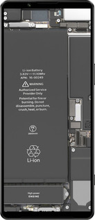 Силиконовый чехол Детали смартфона для Sony Xperia 1 IV - 5487u-2787 изображение 