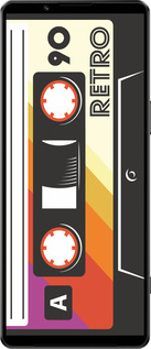 Силиконовый чехол Кассета с90 v4 для Sony Xperia 1 IV - 5532u-2787 изображение 