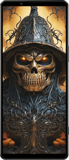 Силиконовый чехол Череп 2 для Sony Xperia 1 IV - 5652u-2787 изображение 