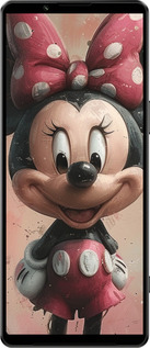Силиконовый чехол Minnie Mouse для Sony Xperia 1 IV - 6054u-2787 изображение 