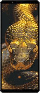 Силиконовый чехол Golden snake для Sony Xperia 1 IV - 6072u-2787 изображение 