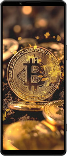 Силиконовый чехол Золотая лихорадка биткойна для Sony Xperia 1 IV - 6089u-2787 изображение 