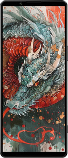 Силиконовый чехол Стихия огня для Sony Xperia 1 IV - 6101u-2787 изображение 