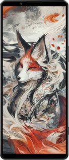 Силиконовый чехол Дух кицунэ' для Sony Xperia 1 IV - 6107u-2787 изображение 