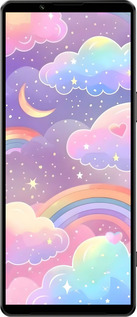 Силиконовый чехол Облака и радуга для Sony Xperia 1 IV - 6312u-2787 изображение 