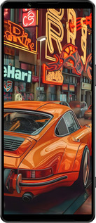 Силиконовый чехол Порше для Sony Xperia 1 IV - 6334u-2787 изображение 