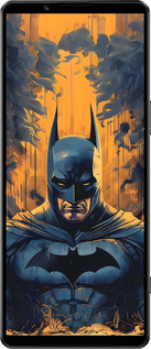 Силиконовый чехол Бэтмен для Sony Xperia 1 IV - 6335u-2787 изображение 