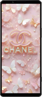 Силіконовий чехол Шанель для Sony Xperia 1 IV - 6366u-2787 изображение 