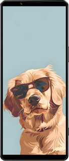 Силиконовый чехол Пес в очках для Sony Xperia 1 IV - 6381u-2787 изображение 