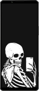 Силиконовый чехол Скелет делает Selfie для Sony Xperia 1 IV - 6535u-2787 изображение 