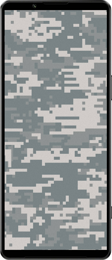 Силиконовый чехол Камуфляж для Sony Xperia 1 IV - 1085u-2787 изображение 