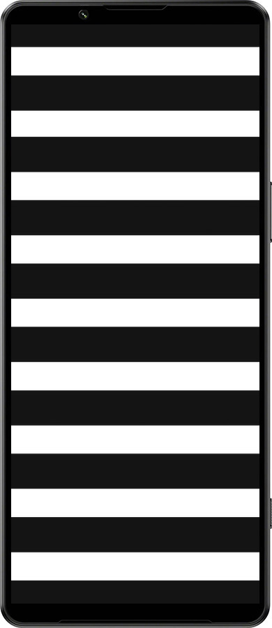 Силиконовый чехол Черно-белые полосы для Sony Xperia 1 IV - 4461u-2787 изображение 