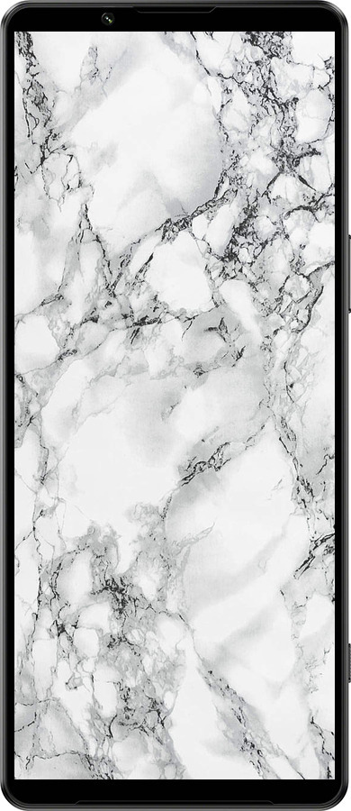 Силіконовий чехол Мармур білий для Sony Xperia 1 IV - 4480u-2787 изображение 