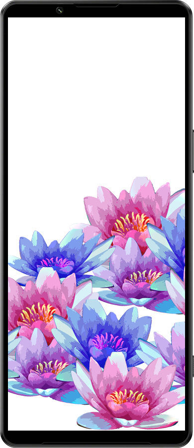 Силиконовый чехол Лотос для Sony Xperia 1 IV - 4862u-2787 изображение 