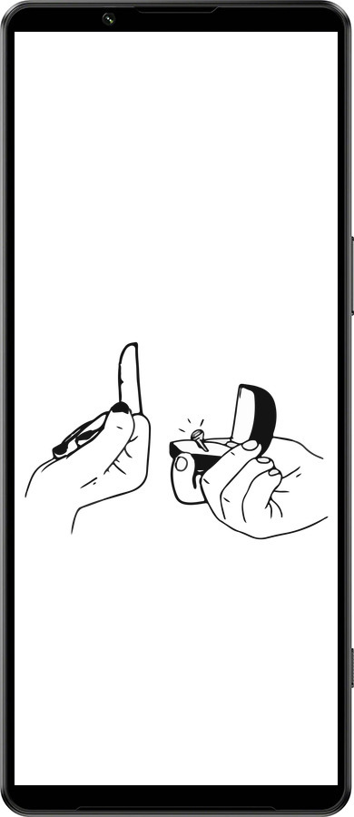 Силиконовый чехол Предложение для Sony Xperia 1 IV - 4898u-2787 изображение 