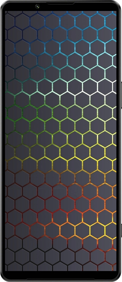 Силиконовый чехол Переливающиеся соты для Sony Xperia 1 IV - 498u-2787 изображение 