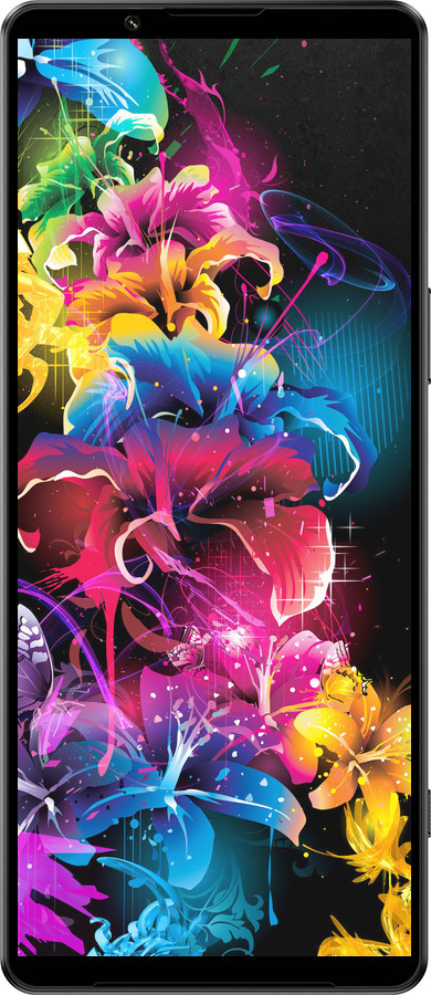 Силиконовый чехол Абстрактные цветы для Sony Xperia 1 IV - 511u-2787 изображение 