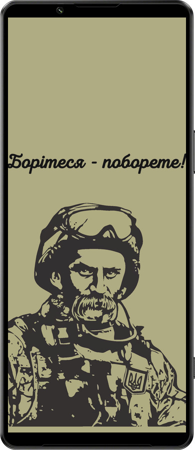 Силиконовый чехол Шевченко v1 для Sony Xperia 1 IV - 5241u-2787 изображение 