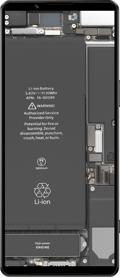 Силиконовый чехол Детали смартфона для Sony Xperia 1 IV - 5487u-2787 изображение 