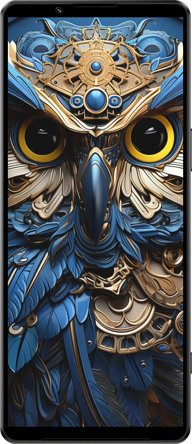 Силиконовый чехол Сова v2 для Sony Xperia 1 IV - 5649u-2787 изображение 