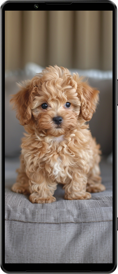 Силиконовый чехол Mini-maltipoo для Sony Xperia 1 IV - 6158u-2787 изображение 