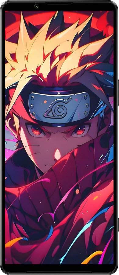 Силиконовый чехол Наруто для Sony Xperia 1 IV - 6274u-2787 изображение 