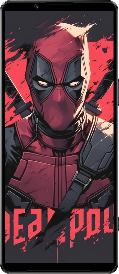 Силіконовий чехол Дедпул для Sony Xperia 1 IV - 6293u-2787 изображение 