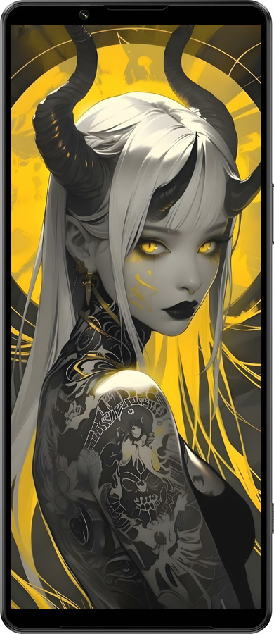 Силиконовый чехол Аниме демон 2 для Sony Xperia 1 IV - 6309u-2787 изображение 