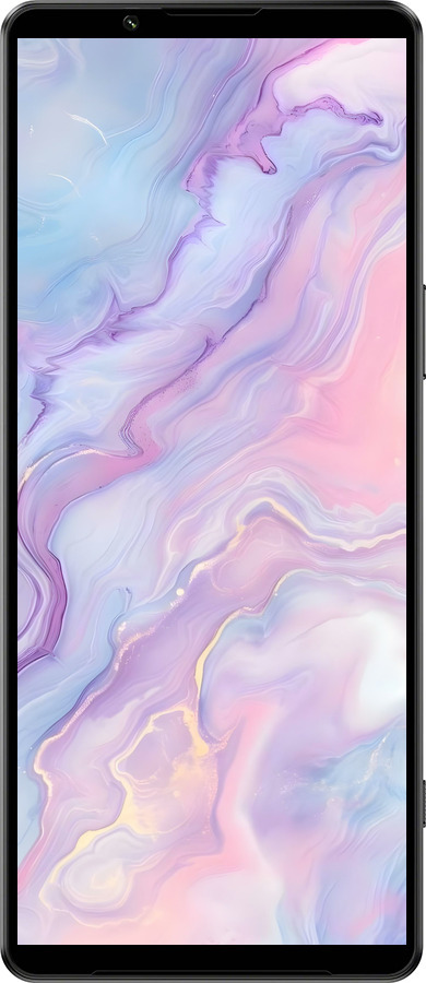 Силиконовый чехол Нежный мрамор для Sony Xperia 1 IV - 6310u-2787 изображение 