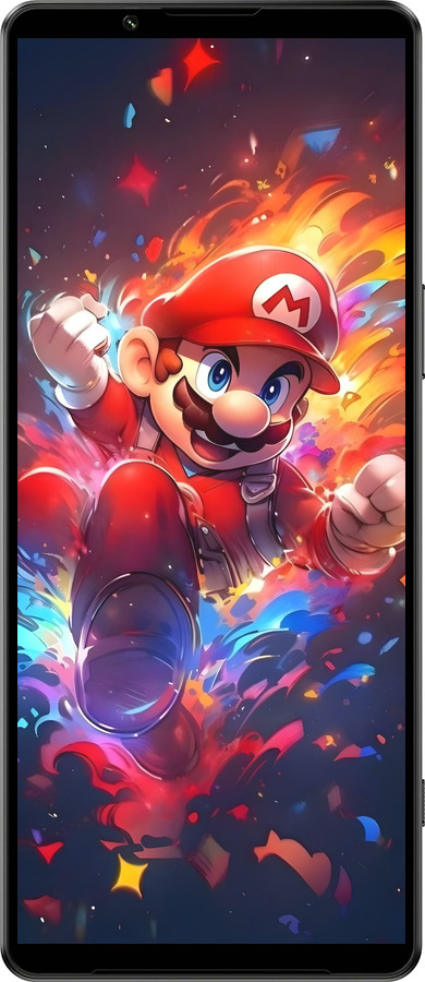 Силиконовый чехол Супер Марио для Sony Xperia 1 IV - 6342u-2787 изображение 