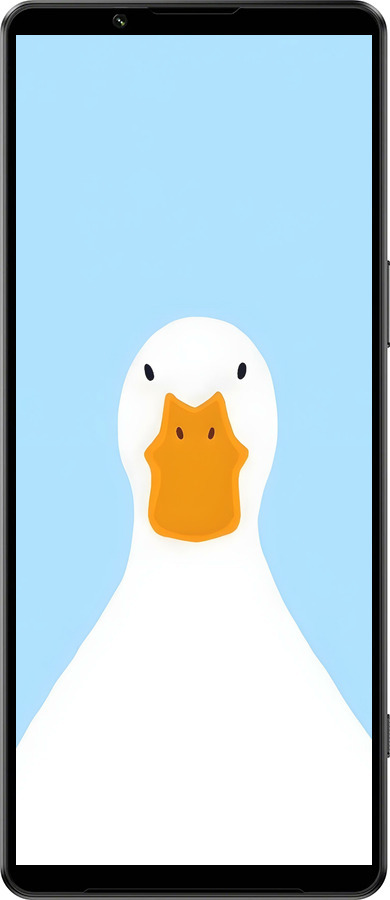 Силиконовый чехол Гусь для Sony Xperia 1 IV - 6350u-2787 изображение 