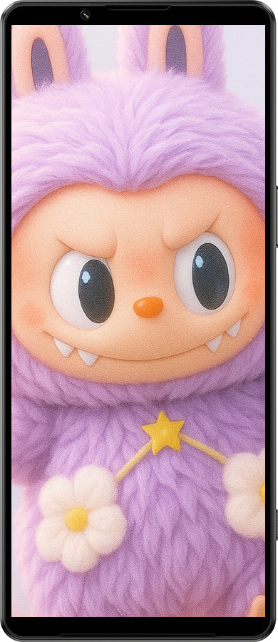 Силиконовый чехол Лабубу для Sony Xperia 1 IV - 6708u-2787 изображение 