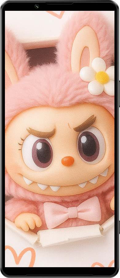 Силиконовый чехол Лабубу 2 для Sony Xperia 1 IV - 6710u-2787 изображение 