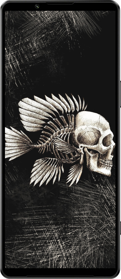 Силиконовый чехол Рыбо-человек для Sony Xperia 1 IV - 683u-2787 изображение 