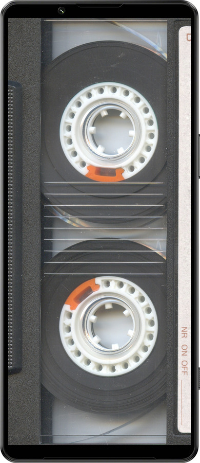 Силиконовый чехол Кассета для Sony Xperia 1 IV - 876u-2787 изображение 