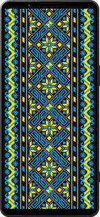 Силиконовый чехол Вышиванка 39 для Sony Xperia 1 VI - 1173u-3975 изображение 