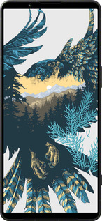 Силиконовый чехол Арт-орел на фоне природы для Sony Xperia 1 VI - 3983u-3975 изображение 