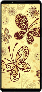 Силиконовый чехол Красивые бабочки для Sony Xperia 1 VI - 4170u-3975 изображение 