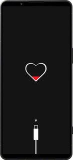 Силіконовий чехол Підзарядка серця для Sony Xperia 1 VI - 4274u-3975 изображение 