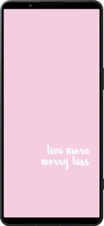 Силиконовый чехол Живи больше для Sony Xperia 1 VI - 4347u-3975 изображение 